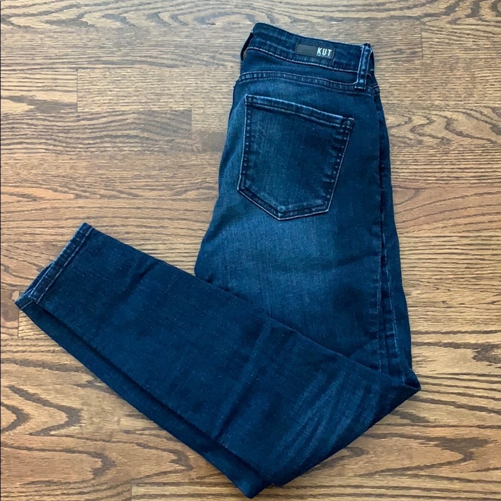 KUT From the Kloth Donna High Rise Ankle Skinny